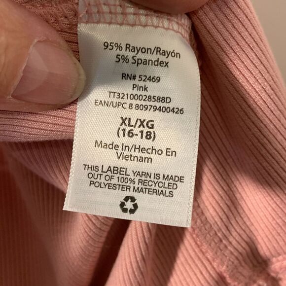 Time and Tru extra large blush color bodysuit - Picture 4 of 6